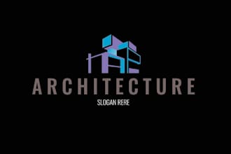 create creative architecture, contraction, real estate logo