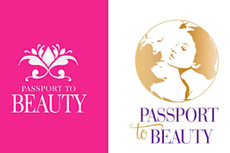 do modern cosmetic and beauty logo designs