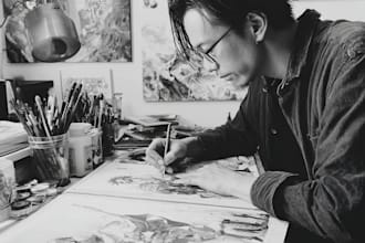 comic book illustration manga artist comic book artist