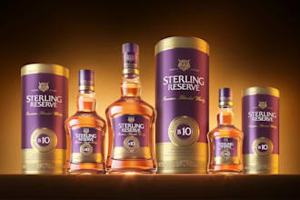 do vodka label design and wine, beer, whiskey, tequila label, 3d bottle mockup