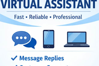 be your chat support and virtual assistant