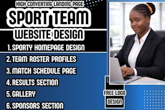 sports team website sports organization website sports club website