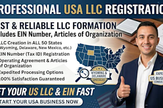 do usa llc registration llc formation llc creation ein number wyoming llc us llc