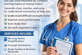 summarize complex nursing case studies and diagnosis