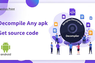 decompile android apk and give you source code
