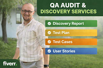 create detailed QA test cases and test plans for your website or web application