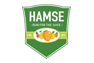 create a fruit juice logo for the growing consumer market