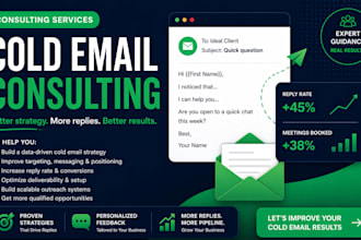 audit and improve your cold email outreach strategy