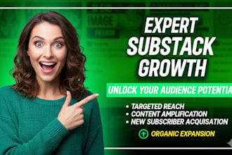 do organic substack promotion, page, substack newsletter, substack subscribers