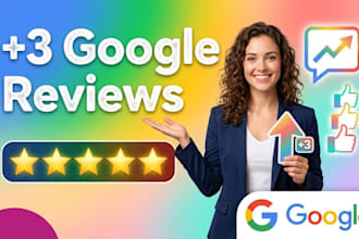 instant gain 3 google reviews fast