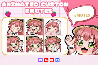 custom twitch discord and youtube emotes sub badges