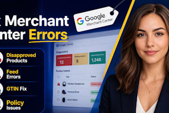 fix google merchant center feed errors disapproved products