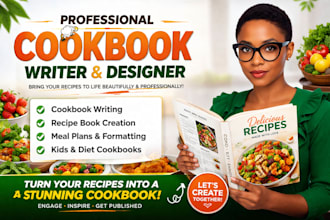 write design formatting cookbook recipe book canva cookbook editable layout