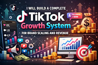 build a tiktok growth system to scale your brand and revenue