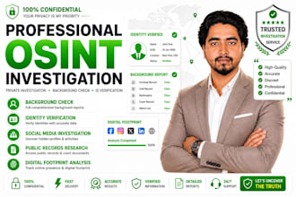 do private investigator, osint detective, social media background check expert