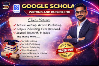 write and publish your article on google scholar scopus index journal for eb1