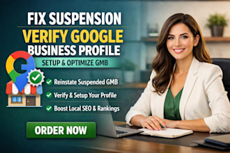 fix suspension verify google business profile setup and optimize gmb