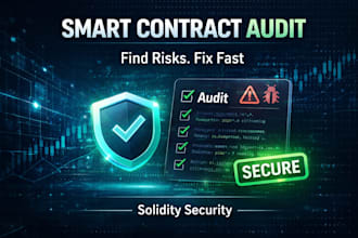do solidity, token smart contract, nft, blockchain audit