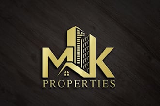 design realtor real estate construction logo