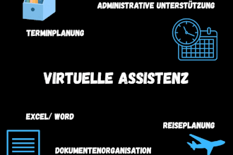 ich unterstütze dich als virtuelle assistenz