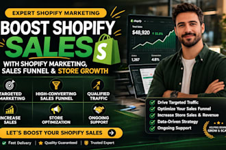 boost shopify sales shopify marketing sales funnel and store promotion