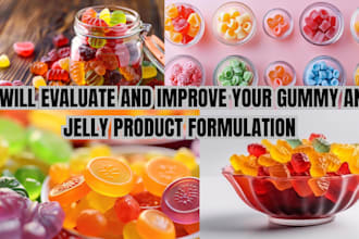 evaluate and improve your gummy and jelly product formulation