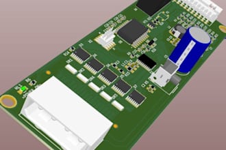 design high power pcb, 72v circuits and professional power electronics layout