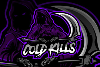 design animated twitch stream overlay, twitch logo