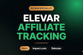 set up elevar affiliate tracking for awin impact and rakuten