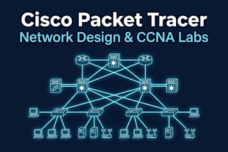 do cisco packet tracer network design and ccna labs