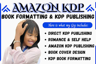 self help book publishing, amazon kdp book formatting, paperback and kindle