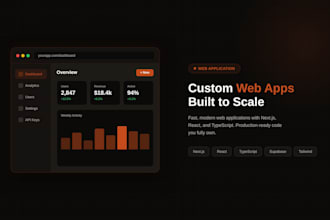 build a custom web app with nextjs and react