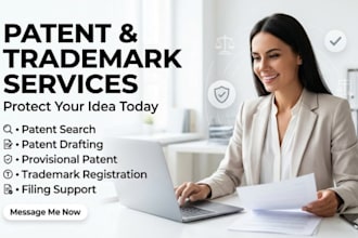 draft and file provisional patent application for your invention