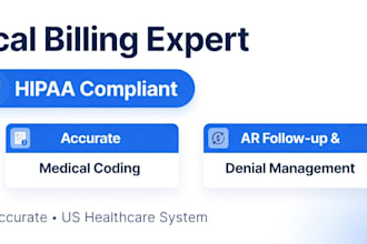 provide medical billing and rcm, claims submission for USA
