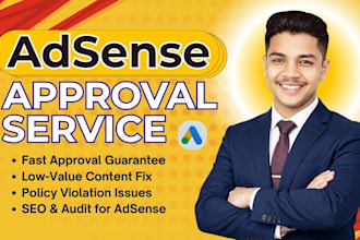fix google adsense approval issues and build adsense website