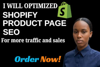 do shopify product page SEO to boost traffic and increase