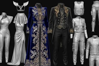 do second life 3d clothing mesh s3d garment y2k sims peds fivem fashion design