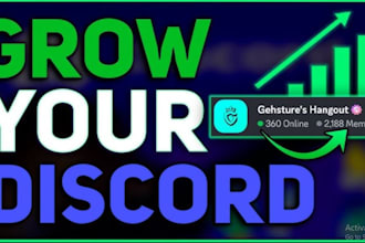 promote and grow your discord server to gain real and active members community
