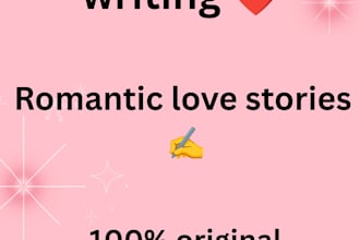 write heartouching love stories and real feelings