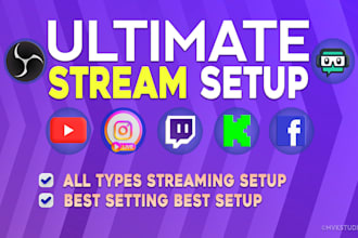 setup obs and streamlabs ultimate