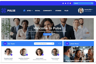 design intranet website sharepoint website for your company or organization