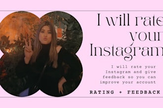 rate your instagram page