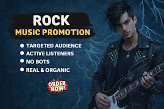 do spotify heavy rock music promotion to active and real listeners