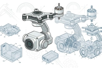 create uspto patent drawings and technical illustrations