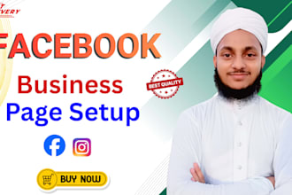 create and setup facebook and instagram business pages