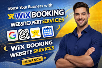 design wix booking website with appointment system