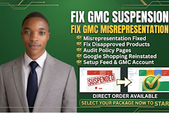 fix google merchant center suspension and policy violations for shopify stores