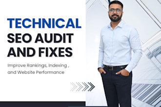 do technical SEO audit and fixes