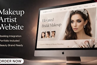 build personal website for models and influencer portfolio online