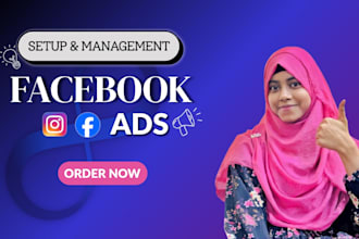 setup facebook ads and meta ads campaign fb advertisement